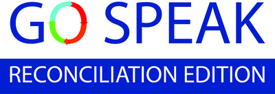 Go Speak reconciliation edition logo